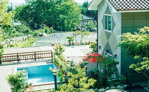 Utopia Pension Gyeongju Esterno foto